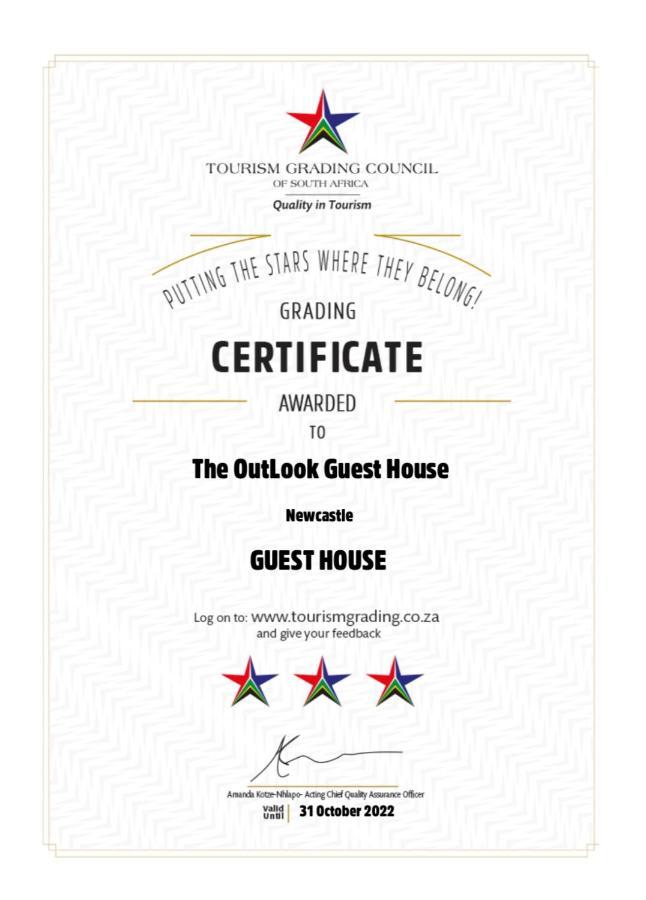 The Outlook Guest House Ньюкасл Экстерьер фото